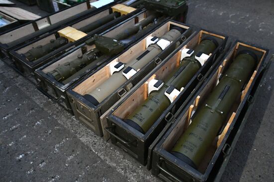 Azerbaijan Armenia Tensions Seized Weapons