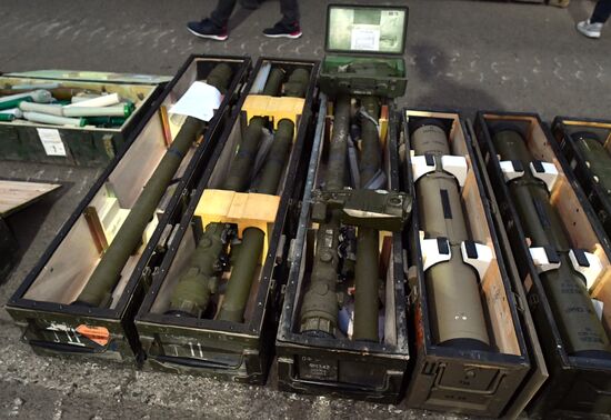 Azerbaijan Armenia Tensions Seized Weapons