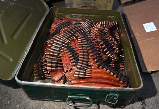 Azerbaijan Armenia Tensions Seized Weapons