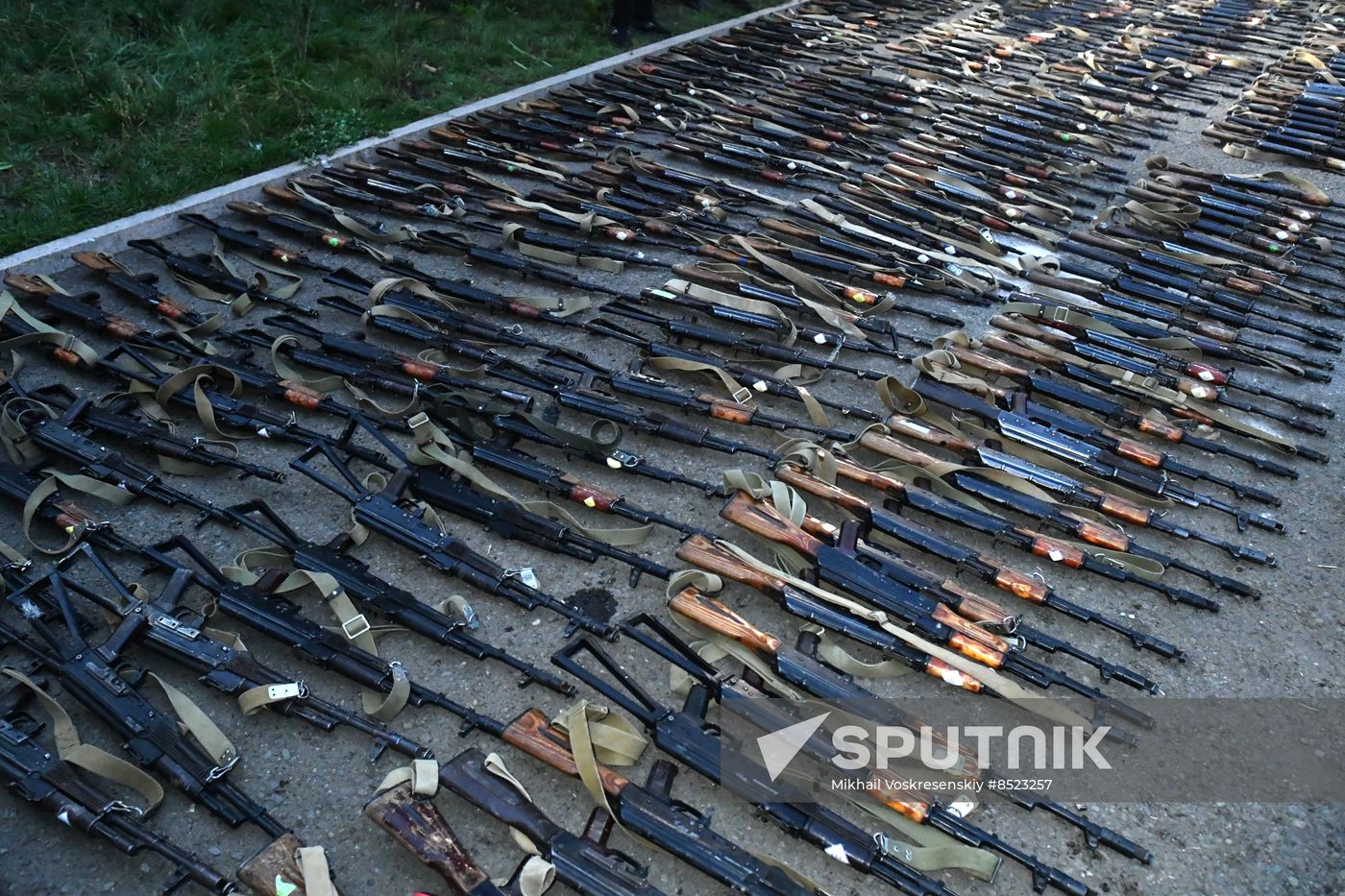 Azerbaijan Armenia Tensions Seized Weapons