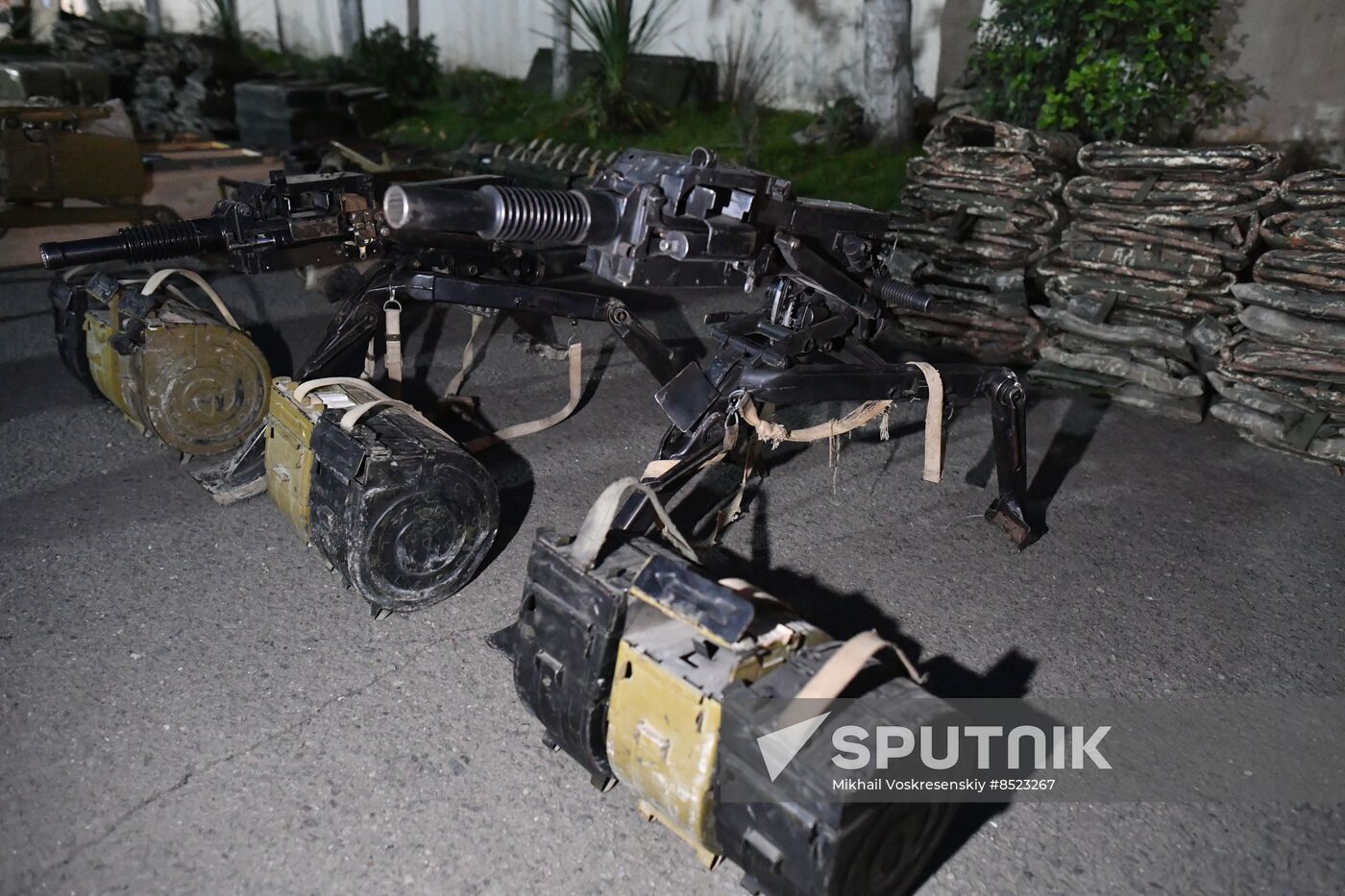 Azerbaijan Armenia Tensions Seized Weapons