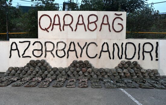 Azerbaijan Armenia Tensions Seized Weapons