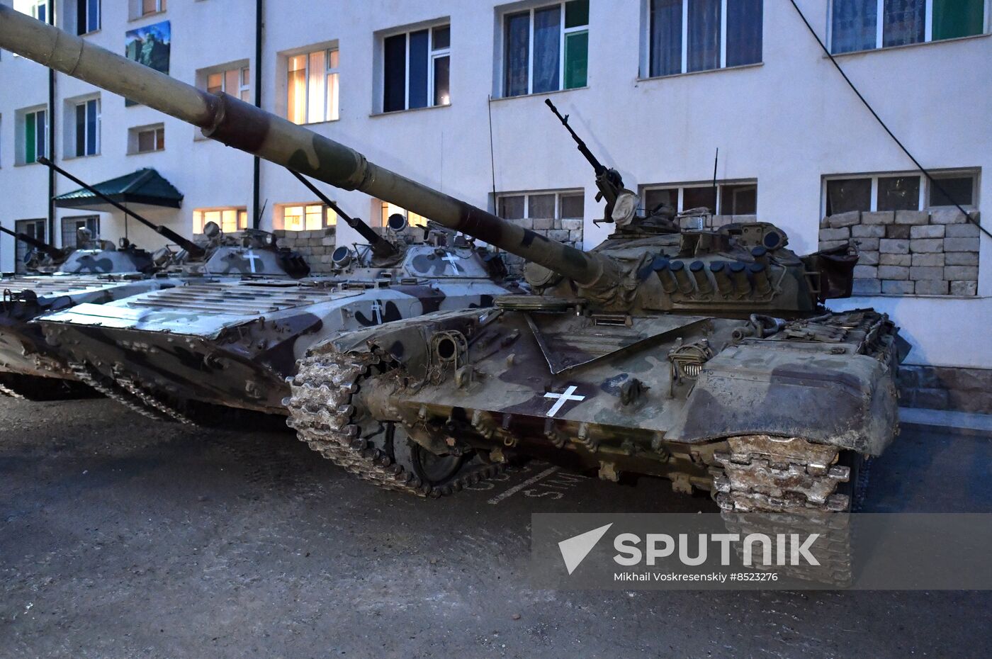 Azerbaijan Armenia Tensions Seized Weapons