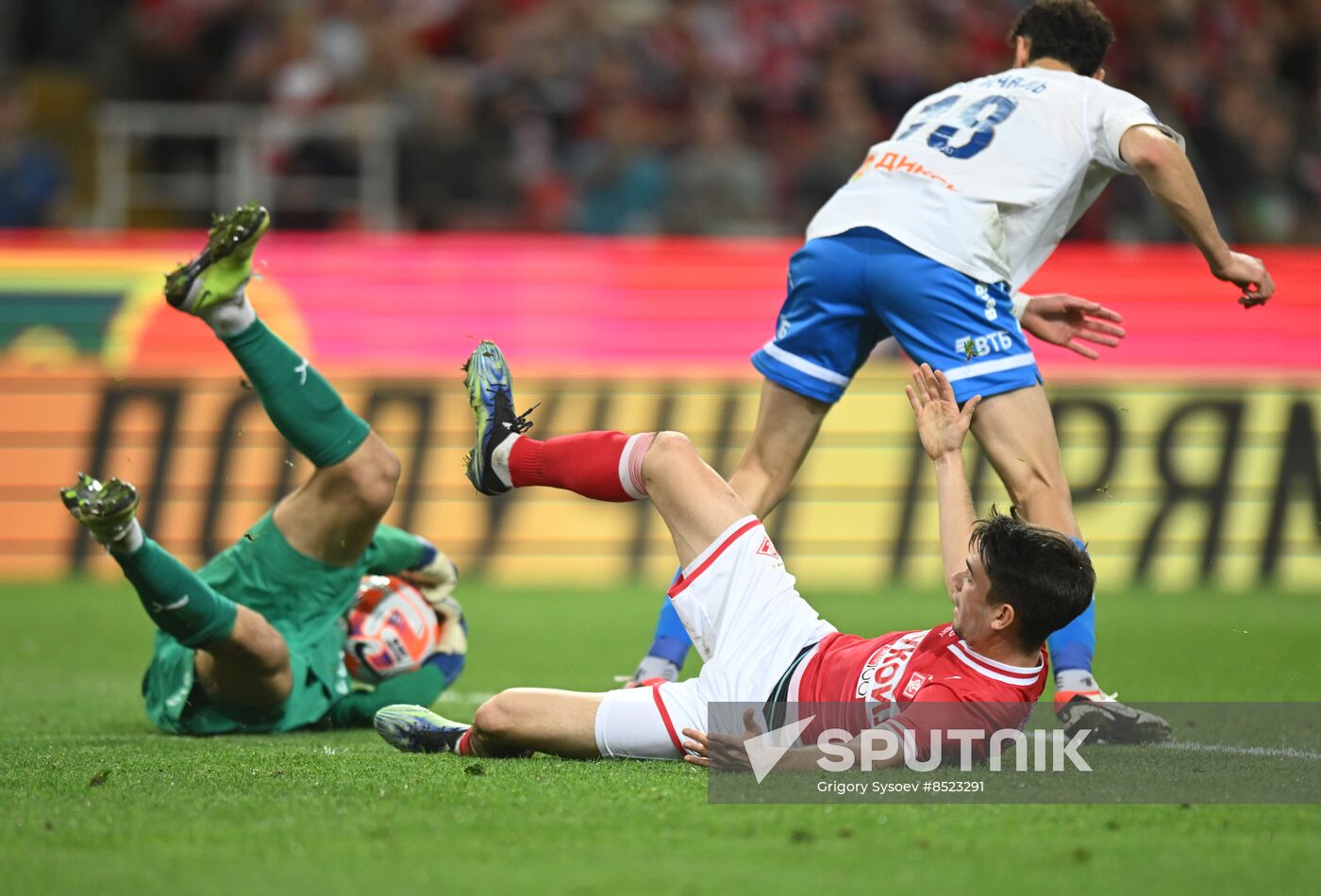 Russia Soccer Premier-League Spartak - Dynamo