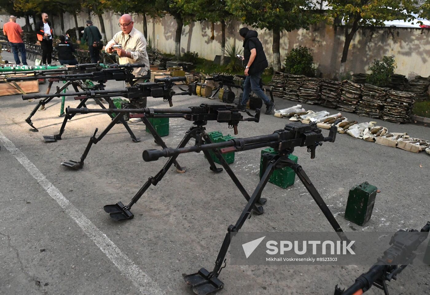 Azerbaijan Armenia Tensions Seized Weapons