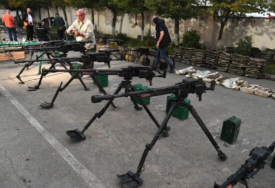 Azerbaijan Armenia Tensions Seized Weapons