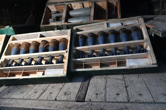 Azerbaijan Armenia Tensions Seized Weapons