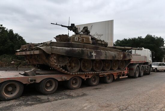Azerbaijan Armenia Tensions Seized Weapons