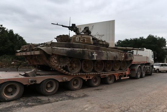 Azerbaijan Armenia Tensions Seized Weapons