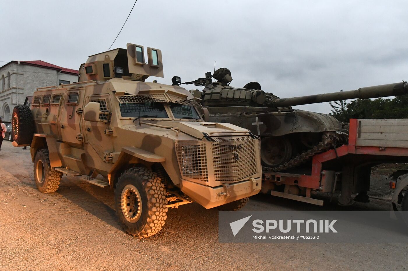 Azerbaijan Armenia Tensions Seized Weapons