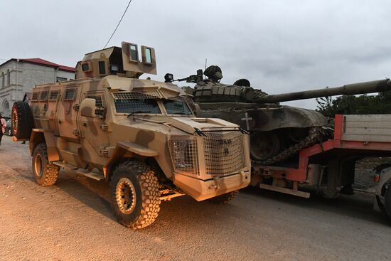 Azerbaijan Armenia Tensions Seized Weapons