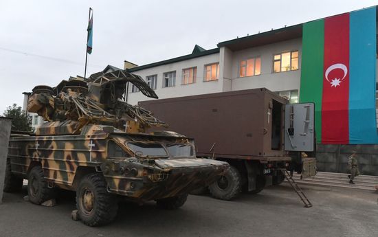 Azerbaijan Armenia Tensions Seized Weapons