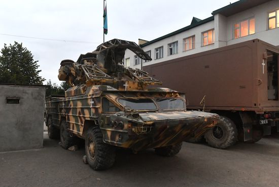 Azerbaijan Armenia Tensions Seized Weapons
