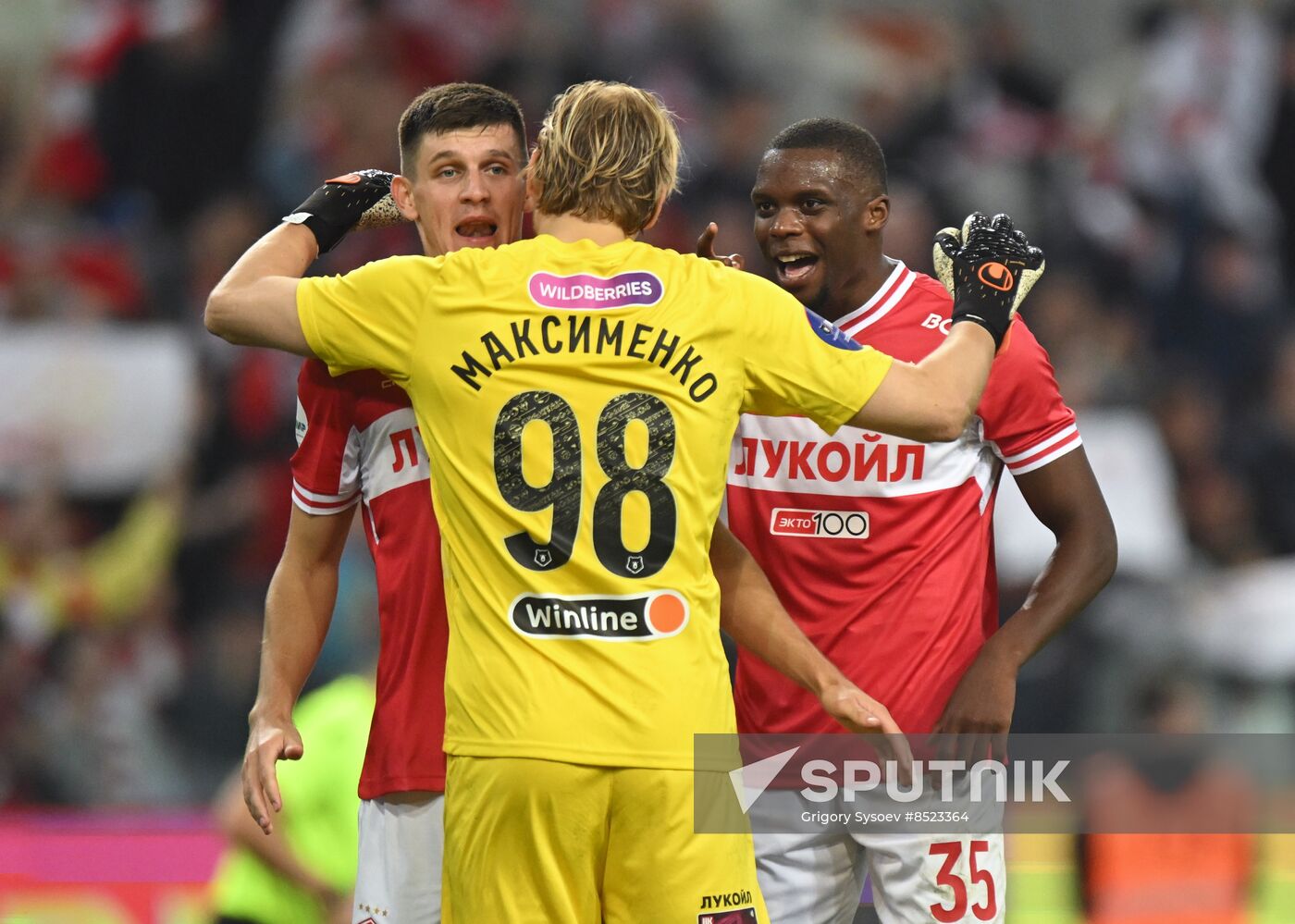 Russia Soccer Premier-League Spartak - Dynamo