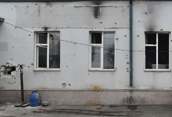 Azerbaijan Armenia Tensions Seized Weapons