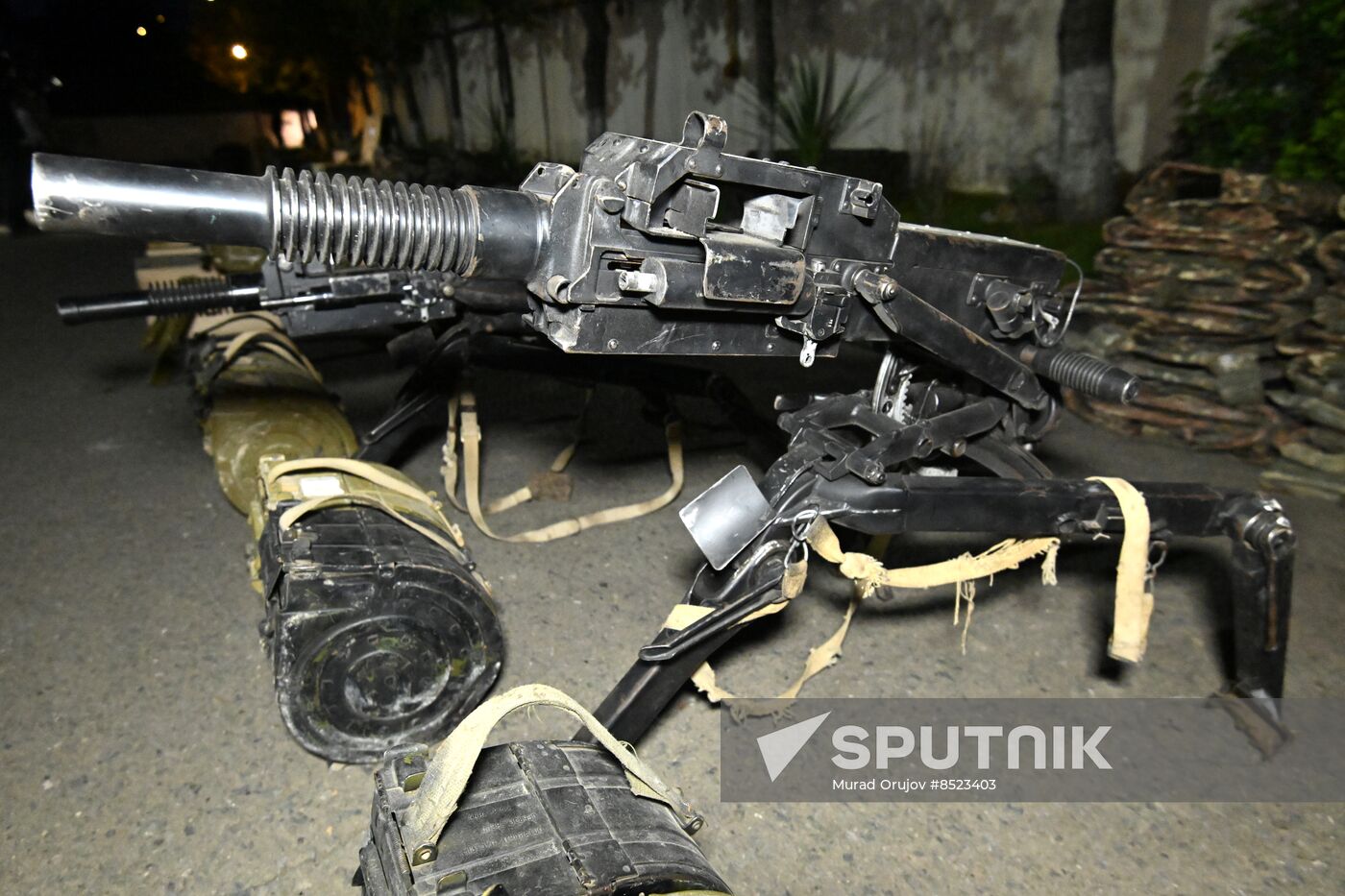 Azerbaijan Armenia Tensions Seized Weapons