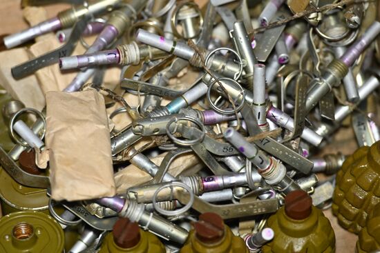 Azerbaijan Armenia Tensions Seized Weapons