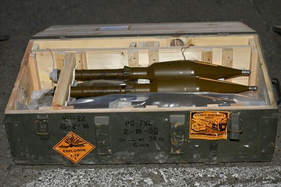 Azerbaijan Armenia Tensions Seized Weapons