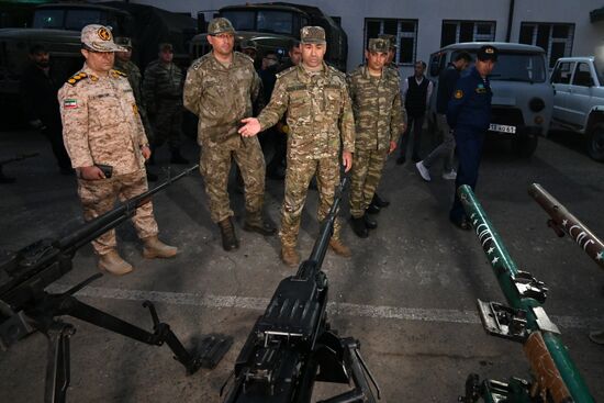 Azerbaijan Armenia Tensions Seized Weapons
