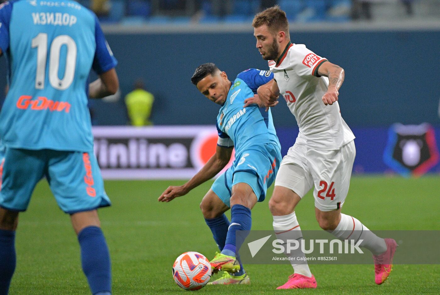 Russia Soccer Premier-League Zenit - Lokomotiv