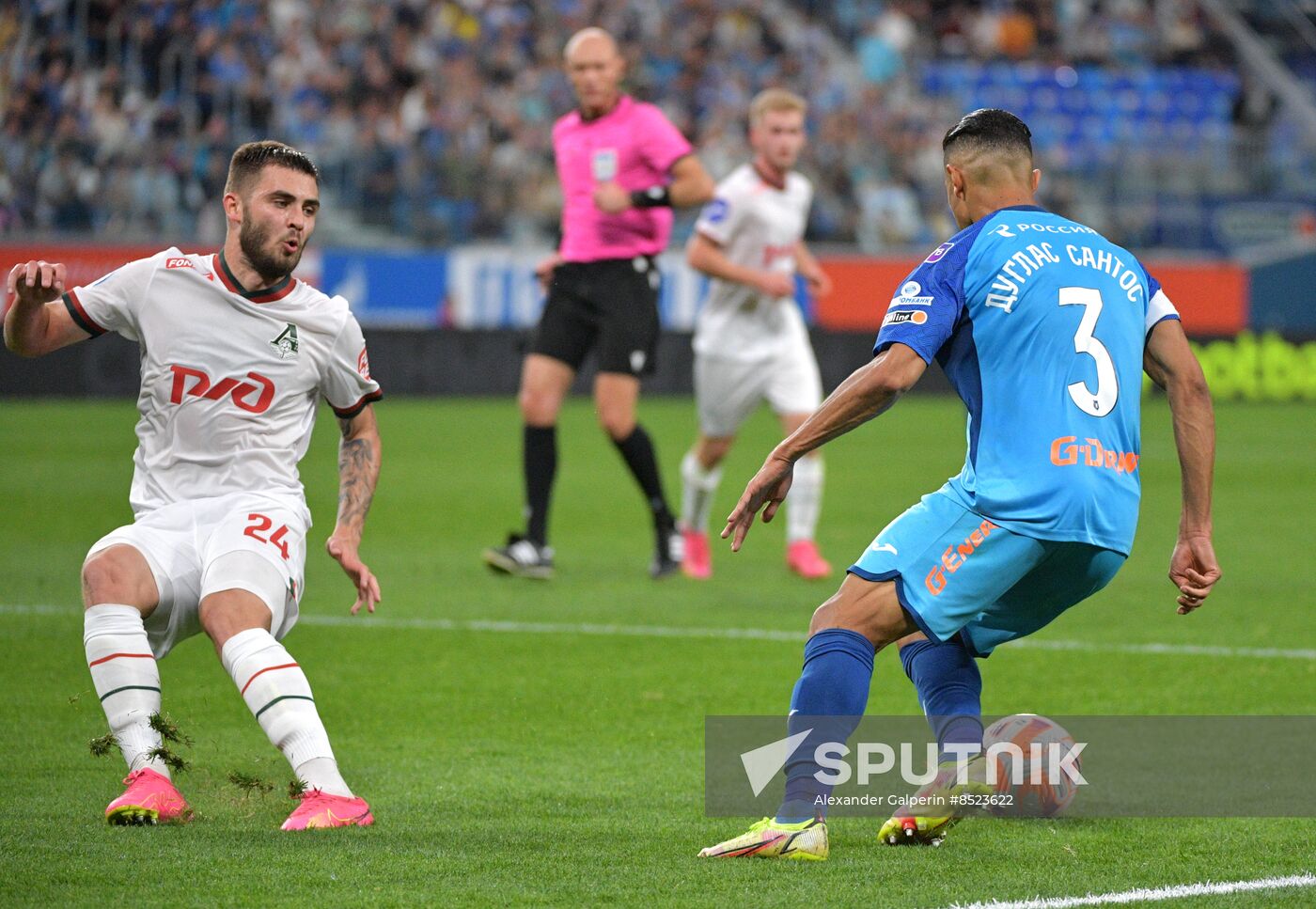 Russia Soccer Premier-League Zenit - Lokomotiv