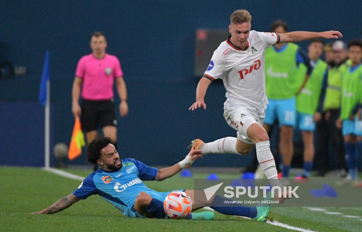 Russia Soccer Premier-League Zenit - Lokomotiv