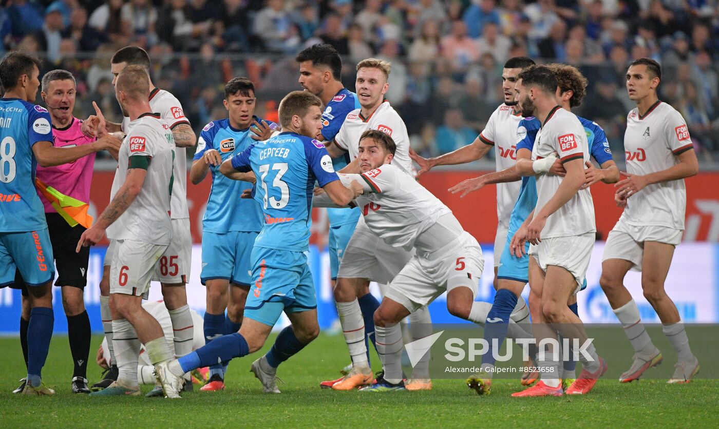 Russia Soccer Premier-League Zenit - Lokomotiv