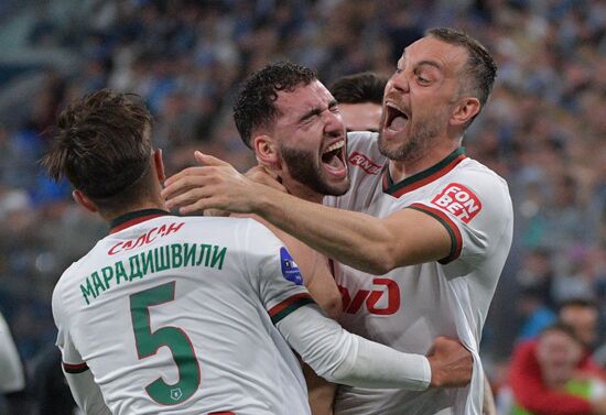 Russia Soccer Premier-League Zenit - Lokomotiv