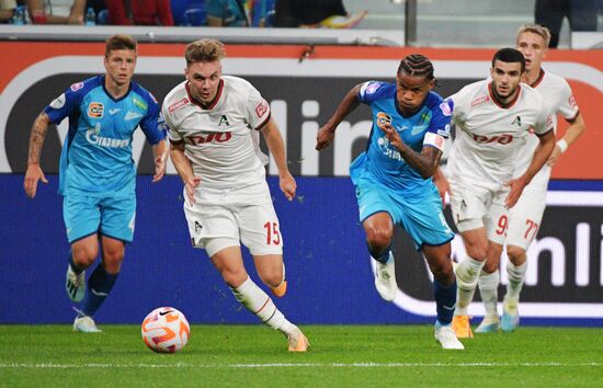 Russia Soccer Premier-League Zenit - Lokomotiv