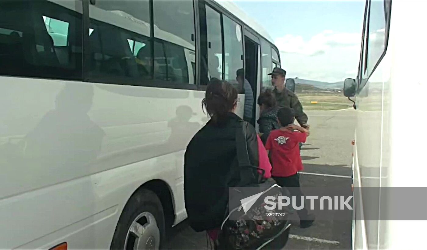 Azerbaijan Armenia Tensions Evacuees