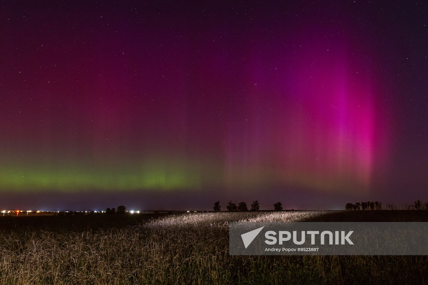 Russia Northern Lights