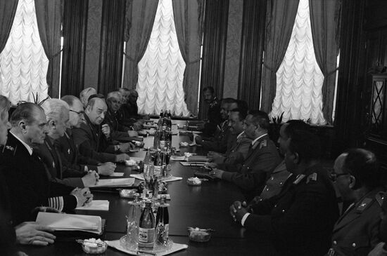 Delegation of People's Democratic Republic of Ethiopia visits USSR