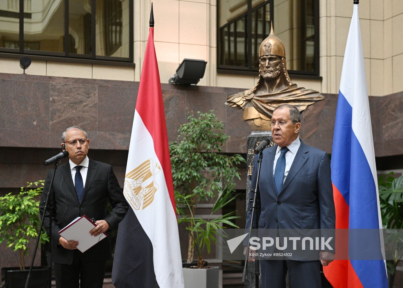 Russia Egypt Diplomatic Relations Anniversary