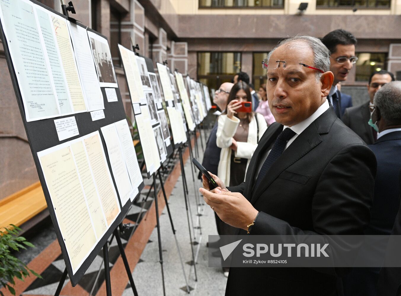 Russia Egypt Diplomatic Relations Anniversary