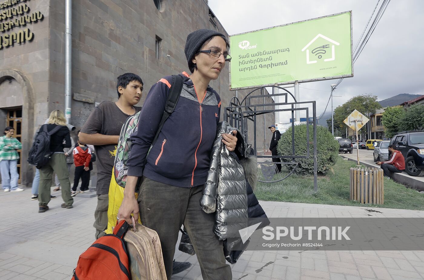 Armenia Azerbaijan Tensions Evacuees