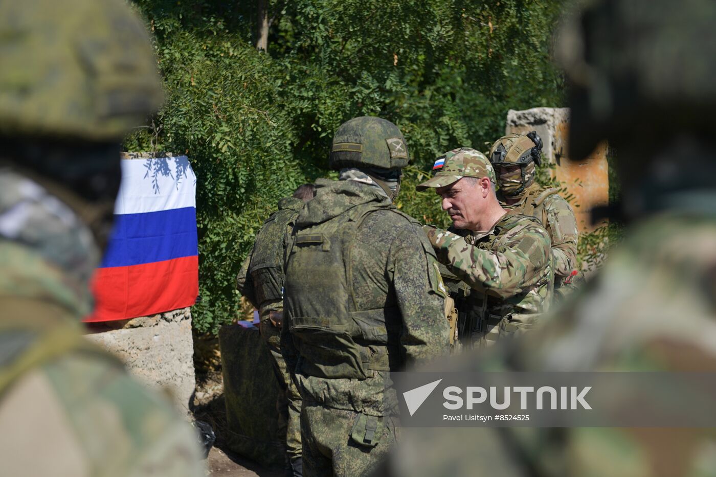 Russia Ukraine Military Operation Marines Awarding