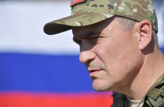 Russia Ukraine Military Operation Marines Awarding