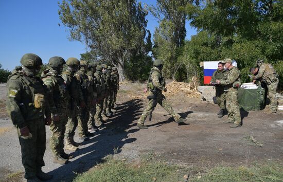 Russia Ukraine Military Operation Marines Awarding