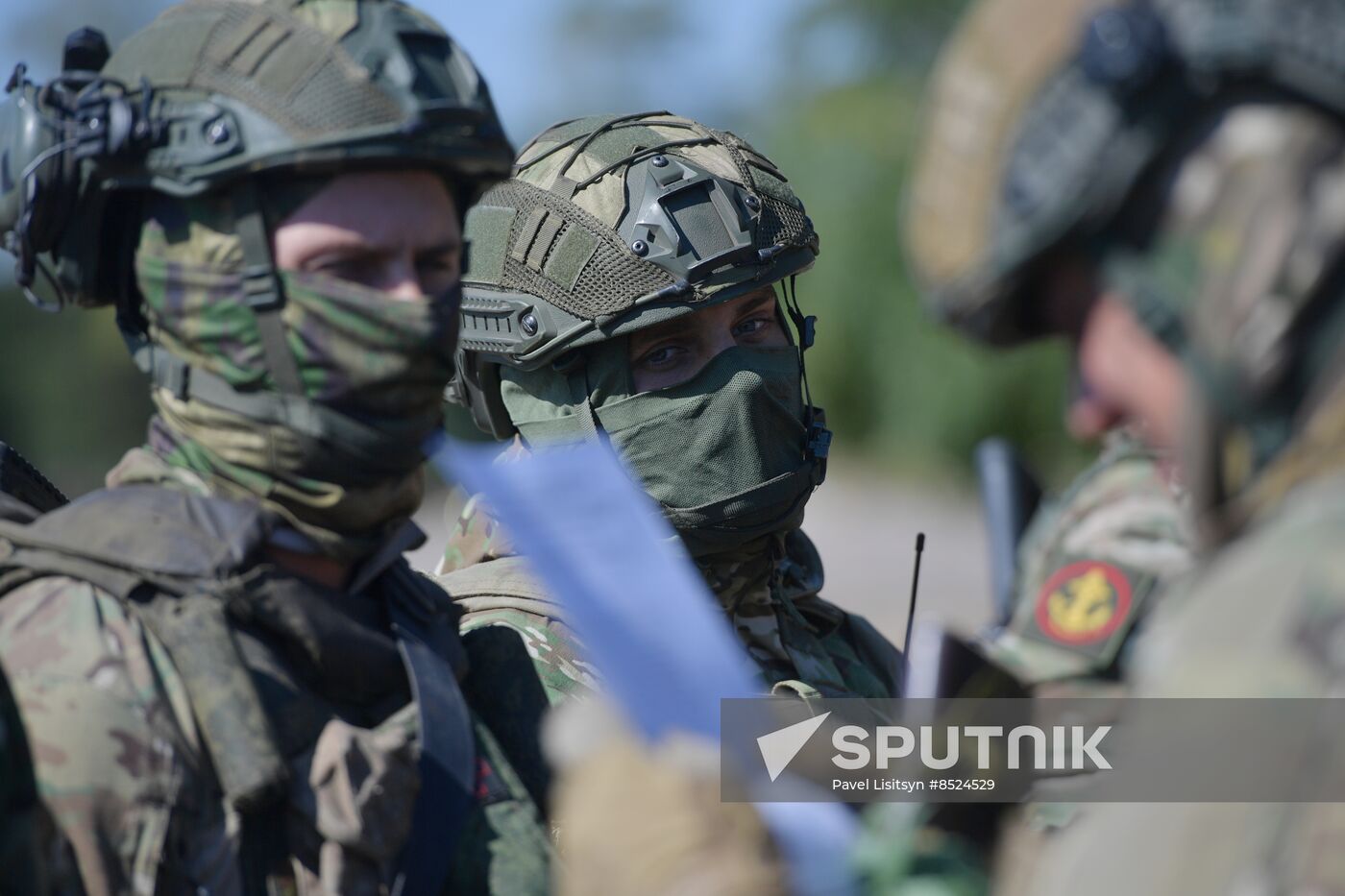 Russia Ukraine Military Operation Marines Awarding