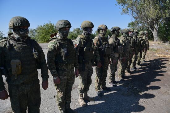 Russia Ukraine Military Operation Marines Awarding