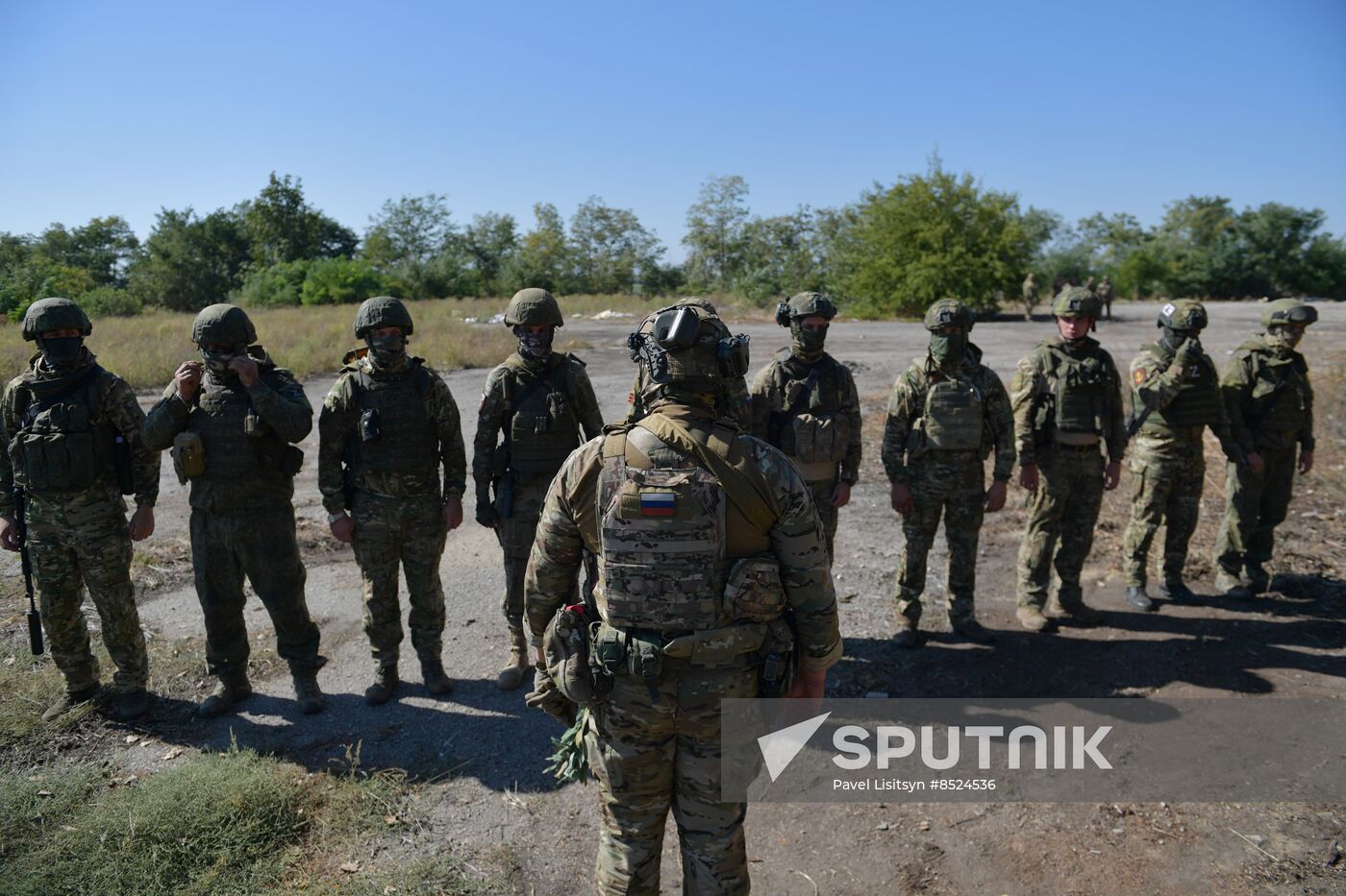 Russia Ukraine Military Operation Marines Awarding