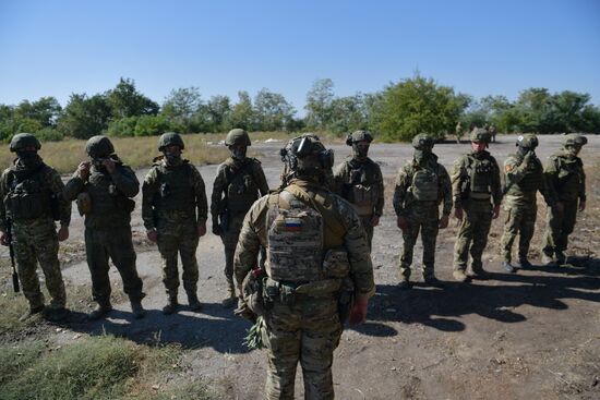 Russia Ukraine Military Operation Marines Awarding