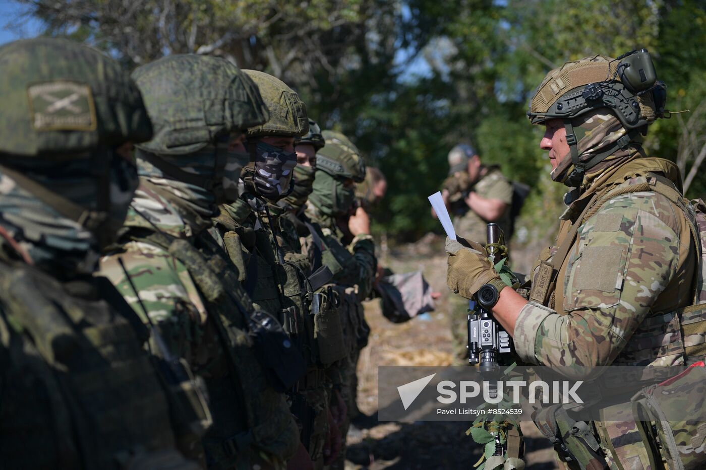 Russia Ukraine Military Operation Marines Awarding