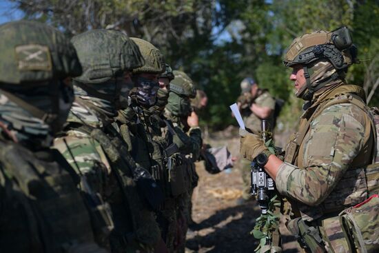 Russia Ukraine Military Operation Marines Awarding