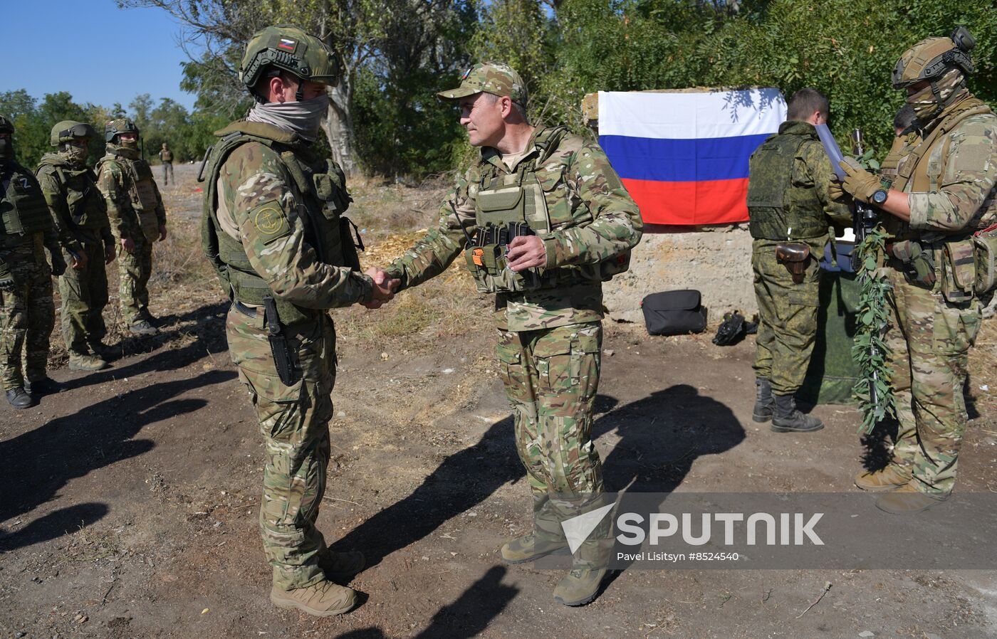 Russia Ukraine Military Operation Marines Awarding