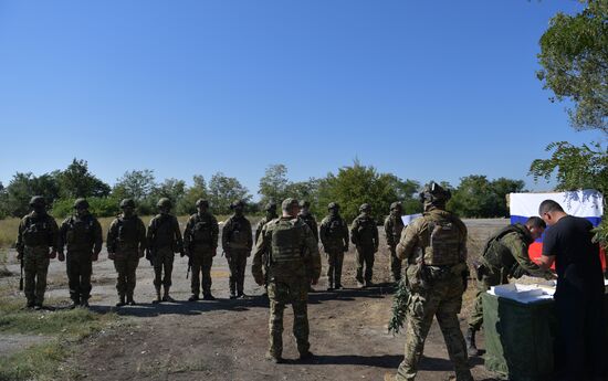 Russia Ukraine Military Operation Marines Awarding