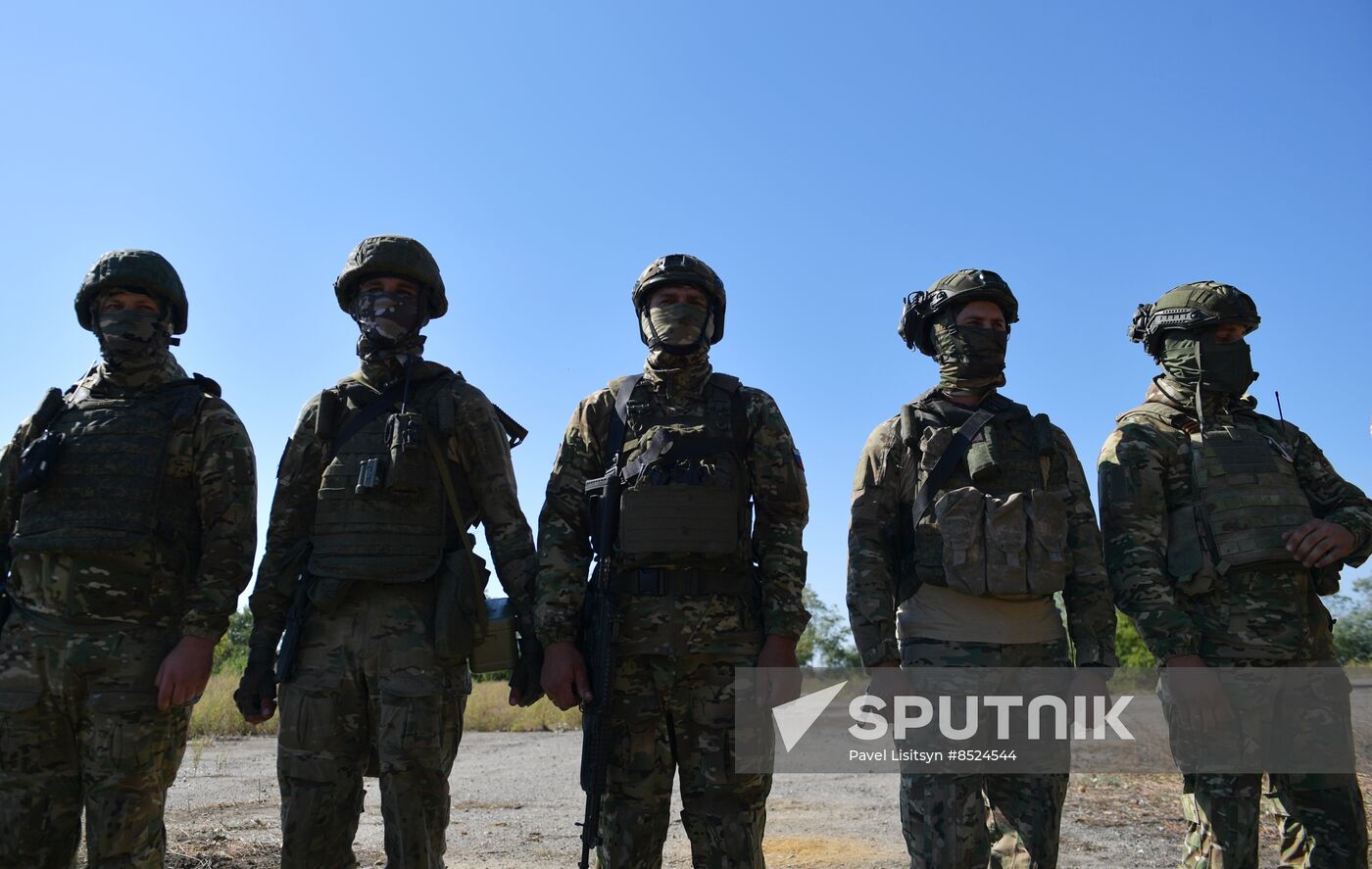 Russia Ukraine Military Operation Marines Awarding