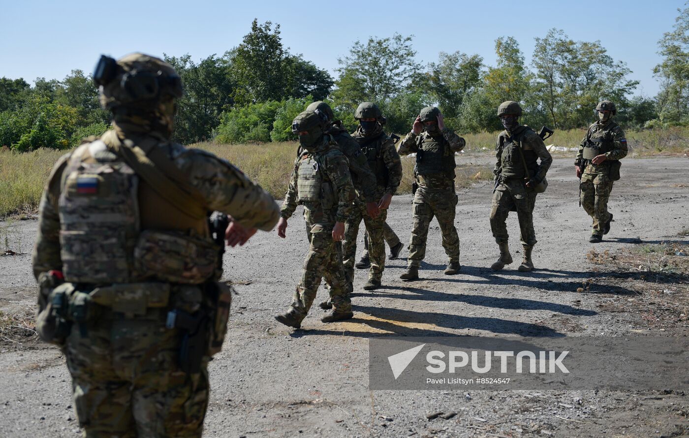 Russia Ukraine Military Operation Marines Awarding