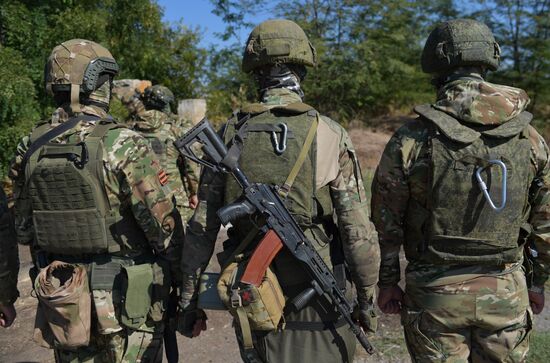 Russia Ukraine Military Operation Marines Awarding