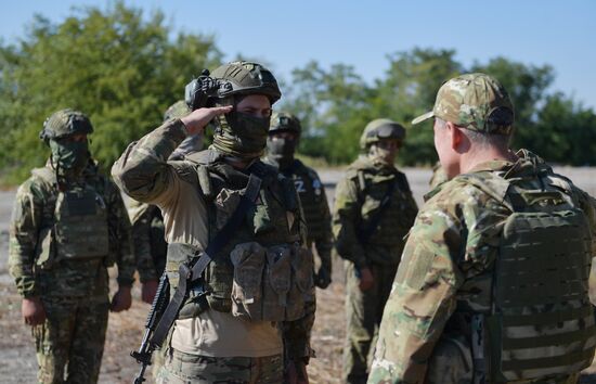 Russia Ukraine Military Operation Marines Awarding